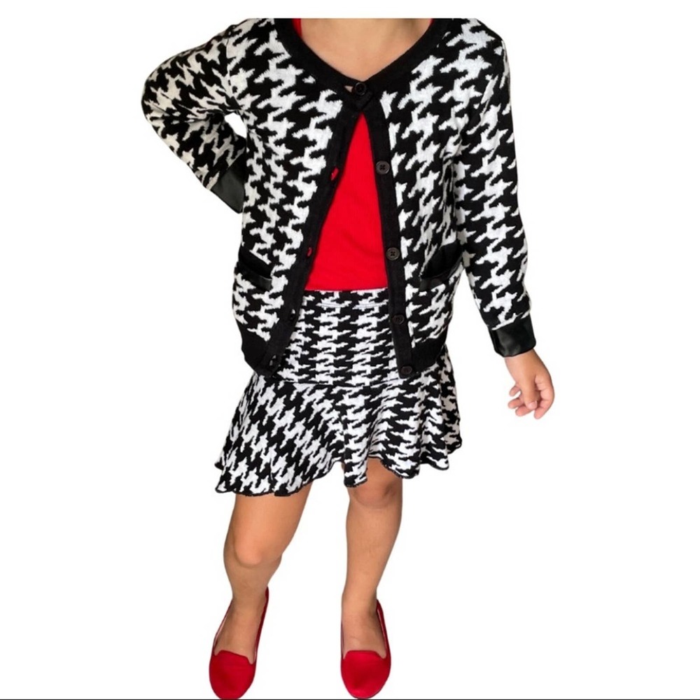 Sophie & Sam | 2 piece Houndstooth suit set | 4T